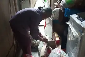 到了大城市，外婆开始捡废品为“生”图片