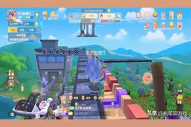 摩尔庄园：大神建了1栋“天空之城”，网友：我们是同1款游戏吗？图片