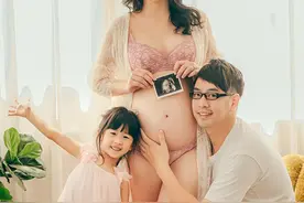 恭喜！33岁台湾美女主播连珮贝下月生第二胎，孕期曾见血被吓哭图片