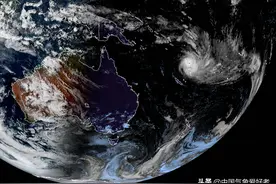 罕见！南太平洋出现4月“风王”，17级以上狂风席卷瓦努阿图图片