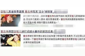 14年前，曾志伟被暴打差点丧命后，为何牵扯上容祖儿？图片