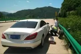 在应急车道换备胎被扣6分？车主不服反问交警：爆胎算不算应急？图片