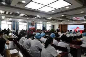 中国宋庆龄基金会“健康中国行”走进神木市医院图片