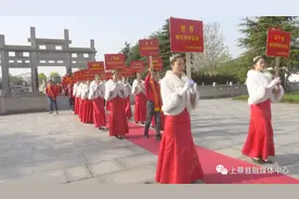 蔡氏宗亲代表齐聚上蔡缅怀蔡氏始祖图片