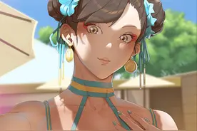 《街霸2》多年的疑惑被解开，古烈场景中的背景人物果然大有来历图片