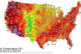 突破40℃高温，为何美国西雅图“宁死”也不装空调？是电费太贵？图片
