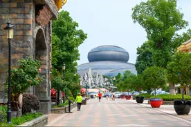 夏日玩水好去处：绍兴东方山水乐园之水之王国，游乐项目多且好玩图片