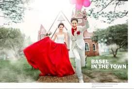 你们喜欢的外景森系婚纱照来喽图片