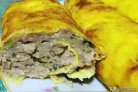 传承600年的北故邑卷煎假肉，运用多种烹任技法，口感不比肉差图片