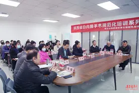 渭南市医学会眼科专委会举办“第二期白内障超声乳化手术”规范化培训班图片