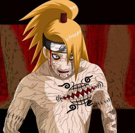 死神vs火影迪达拉（火影里的7个一次性大招）