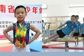 后生可畏！长沙8岁体操少年获14块金牌图片