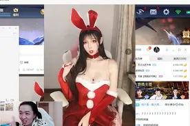 吕德华深夜聊女主播出事故，美颜波动展现真面目，美女变坦克图片