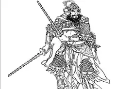 水浒人物白描图三十六天罡星「陈炯明绘画」图片
