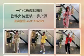 欧韩童装女装微商一手货源代理 一件代发0基础培训图片