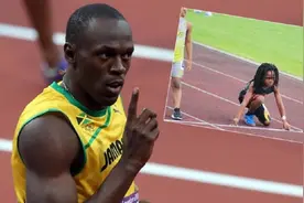 下一个尤塞恩·博尔特，7岁时百米跑出13秒48，还是出色的橄榄球员图片