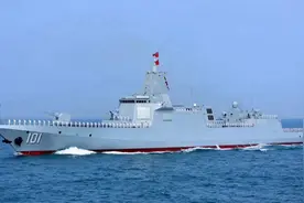 中国055级驱逐舰连美国都不敢轻举妄动，难不成比航母还厉害？图片
