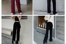 好看女孩衣柜都有的裤子图片