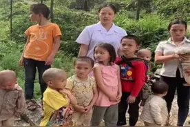 90后夫妻生10娃，30岁的老婆40岁的脸，究竟是为何？图片