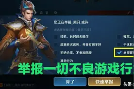 王者荣耀：举报系统到底有啥用？挂机成本低，职业选手都能被误封图片