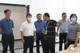 胡凯到黄冈科技职业学院何家湖分校调研开学工作图片