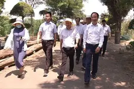 河南农业大学校长介晓磊到建安区考察区委书记马浩陪同图片