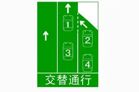 下一步要抓拍了！你却还不知道什么是交替通行？赶快学起来图片