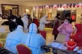 6岁女孩用舞蹈表演 向医护人员致谢图片