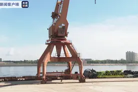 黑龙江黑河市至俄罗斯布拉戈维申斯克市国际货物运输恢复通航图片