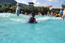 贵州桃源河漂流和水上乐园的体验图片