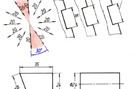 还记得机械图纸尺寸标注规则吗？通过动图详解再复习一下图片