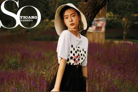 戚薇登《So Figaro》封面，时尚大片，充满个性，魅力爆棚图片