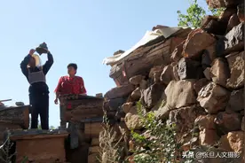 山西有一对中年夫妻 住在深山里养蜂 过着与世隔绝的生活 有说法图片