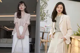 春天到了，温柔有女人味的春装LOOK，学会这么穿搭很加分图片