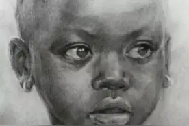 今天只回答一个问题：如何把普通的素描头像画得动人且传神图片