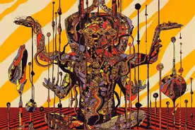 被插画的诡异风，彻底征服了图片