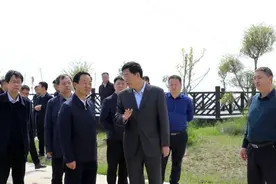 省生态环境厅副厅长王朝军来我市泌阳县调研图片