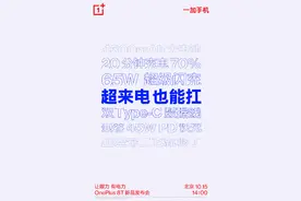 一加厚道！65W兼容45WPD协议闪充头，随产品标配图片