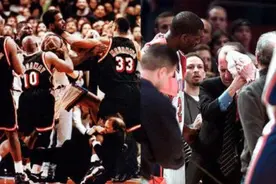NBA个个暴脾气，细数那些惨烈篮球斗殴事件，巴克利敢摔奥尼尔？图片