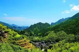 乐清海拔最高的村庄--大周山村，宛若世外桃源图片
