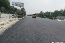 工农街机场大道改造工程｜库东路至运三高速桥段主车道通车图片