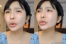 “神话Q”老婆素颜直播，自曝没钱了居无定所，靠做主播补贴家用图片