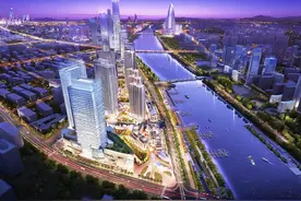 北京城市副中心“双子塔”主体建筑落成，施工这样保地铁安全图片