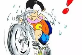 男孩骑车被女孩推倒多处受伤，找对方家长理论却反被斥责诬告图片