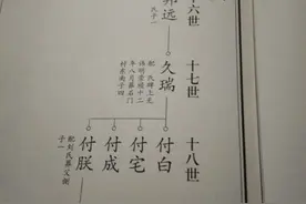 峄阳石门李氏家族家谱部分家谱图片