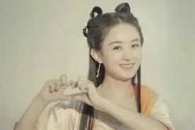 5位“嫦娥仙子”扮演者，赵丽颖一身粉色太萌，姚笛却是个黑历史图片