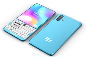 黑莓Arezzo渲染图：7050mAh+5.5英寸屏幕，实体按键外观另类图片