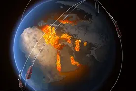 电磁炮可以作为太空武器在外层空间击毁卫星吗？图片