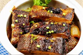 蒸腊鱼直接上锅蒸不好吃！教你一个好方法，腊鱼不咸不硬，香味浓图片