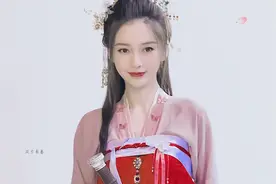 杨颖不愧是“整容模板”，古风造型太迷人，典雅又温柔，太吸睛图片